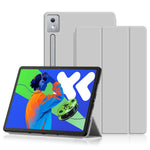 For Lenovo Idea Tab Pro / Xiaoxin Pad Pro 12.7 (2025) Case PU Leather TPU Back Trifold Stand Tablet Cover