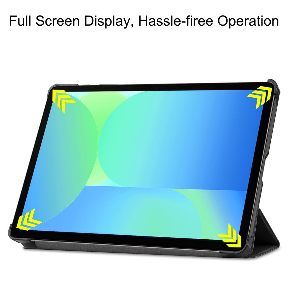 For Samsung Galaxy Tab S10 Lite / S10 FE / S9 FE Case Anti-Drop Leather Stand Tablet Cover