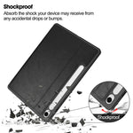 For Samsung Galaxy Tab S10 Lite / S10 FE / S9 FE Case Shockproof Leather Auto Wake / Sleep Tablet Stand Cover