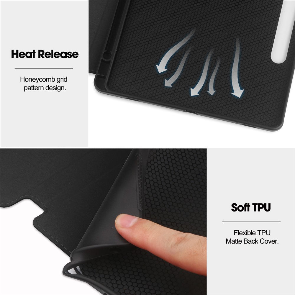 For Samsung Galaxy Tab S10 Lite / S10 FE / S9 FE Case Shockproof Leather Auto Wake / Sleep Tablet Stand Cover