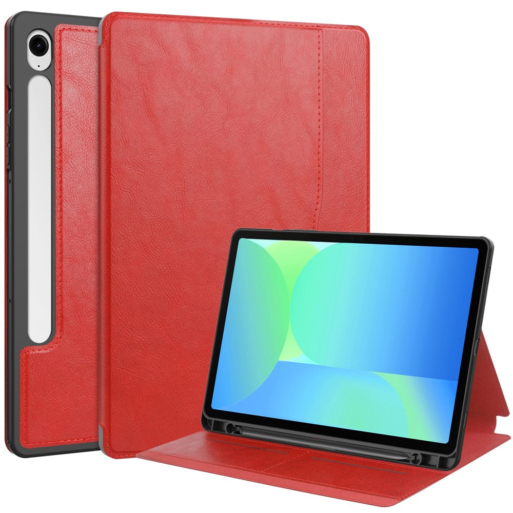 For Samsung Galaxy Tab S10 Lite / S10 FE / S9 FE Case Shockproof Leather Auto Wake / Sleep Tablet Stand Cover