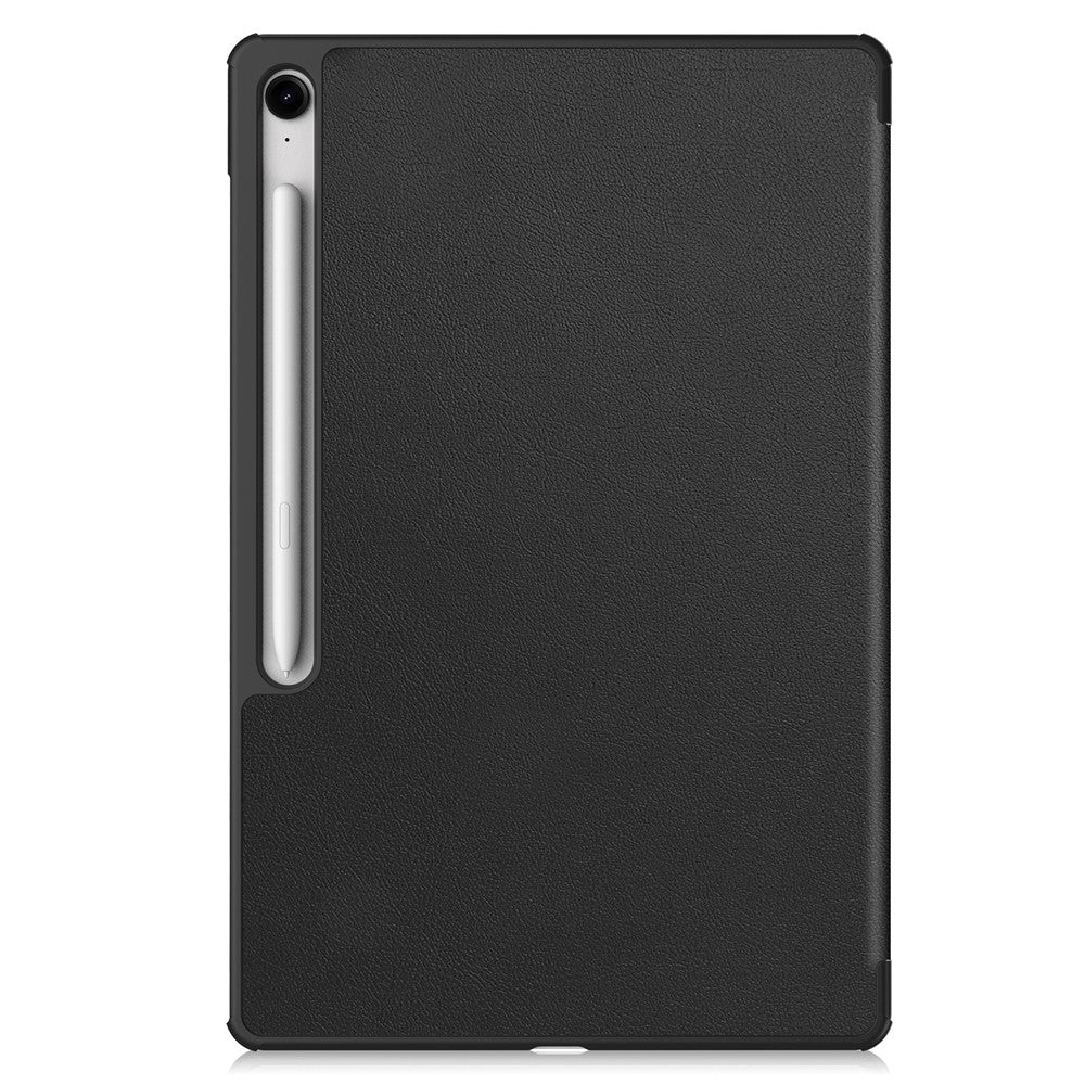 Til Samsung Galaxy Tab S10 FE+ Cover Anti-Drop Læder Stand Tablet Etui