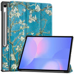 Til Samsung Galaxy Tab S10 FE+ Cover med Mønstertryk, Læder Stand Tablet Cover