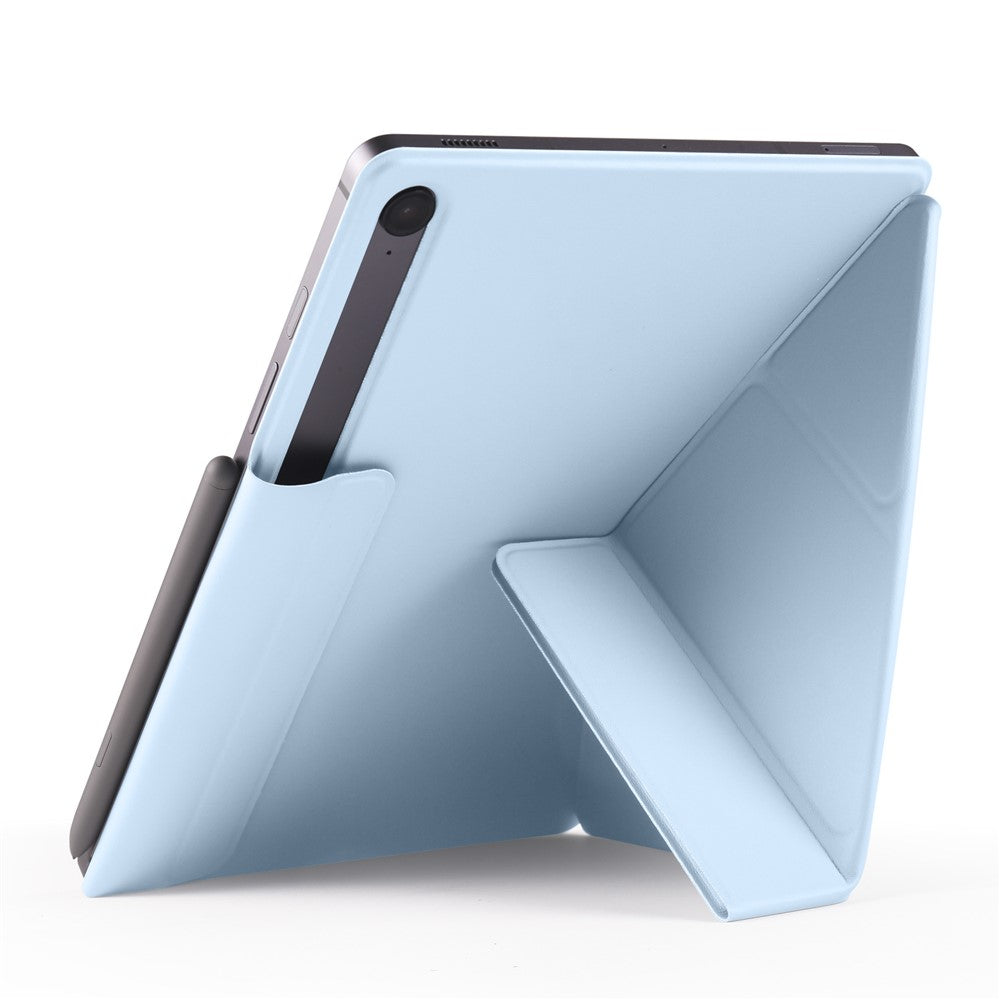 Magnetisk tabletcover til Samsung Galaxy Tab S11 / S10 Lite / S10 FE / S9 FE / S9 PC + PU Læder Origami Stand Cover
