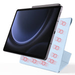 Magnetisk tabletcover til Samsung Galaxy Tab S11 / S10 Lite / S10 FE / S9 FE / S9 PC + PU Læder Origami Stand Cover