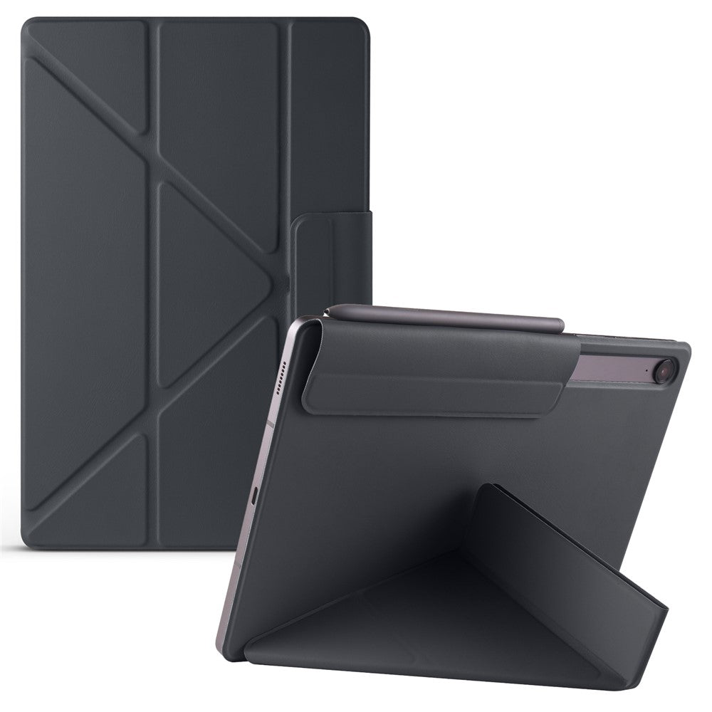 Magnetisk tabletcover til Samsung Galaxy Tab S11 / S10 Lite / S10 FE / S9 FE / S9 PC + PU Læder Origami Stand Cover