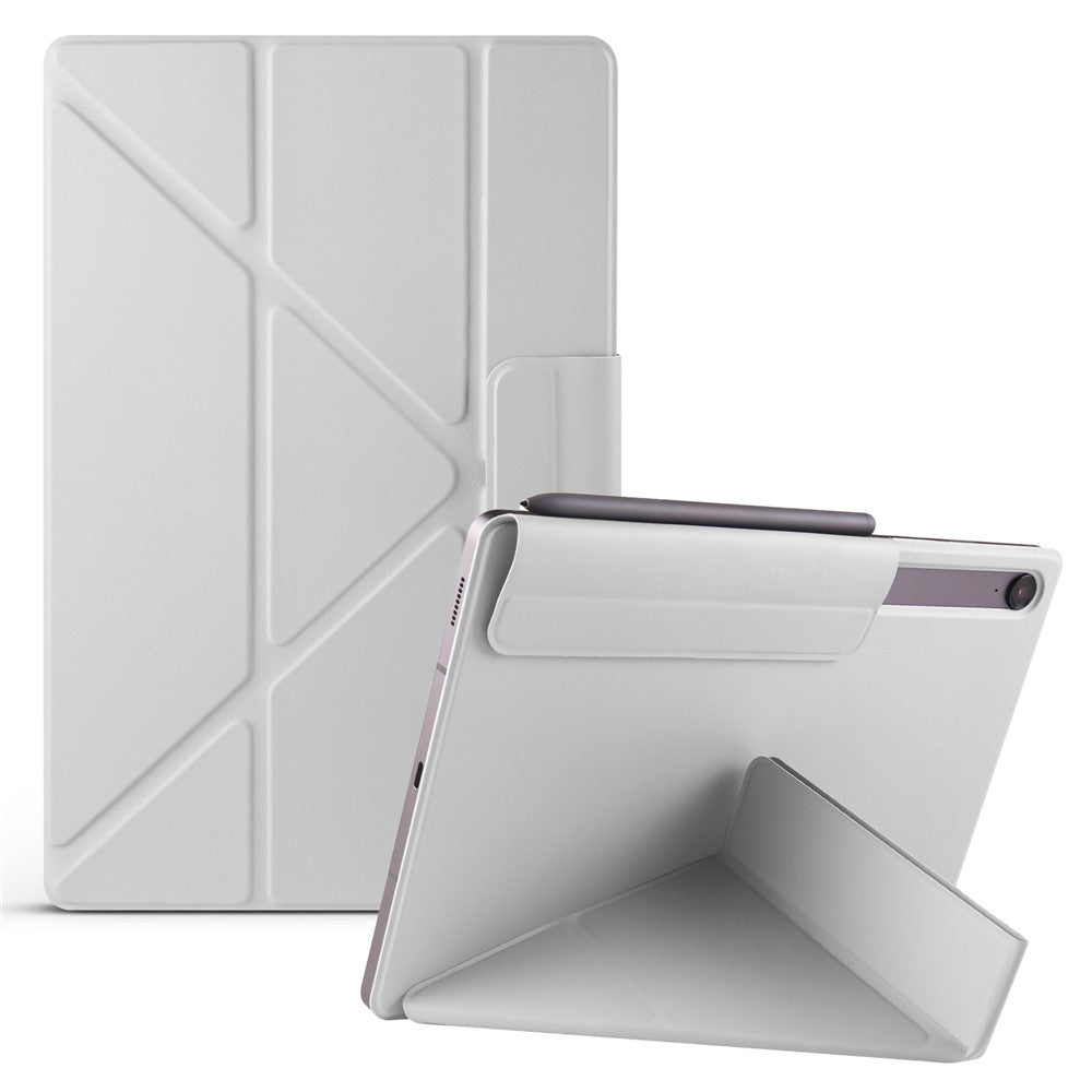 Magnetisk tabletcover til Samsung Galaxy Tab S11 / S10 Lite / S10 FE / S9 FE / S9 PC + PU Læder Origami Stand Cover