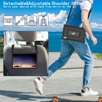 For Lenovo Nook 9 inch (2024) / Tab M9 TB-310FU TB-310FX Case Kickstand PC + Silicone Tablet Cover with Shoulder Strap