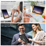For Lenovo Nook 9 inch (2024) / Tab M9 TB-310FU TB-310FX Case Kickstand PC + Silicone Tablet Cover with Shoulder Strap