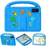 Tablet Case For Xiaomi Redmi Pad Pro / Pad Pro 5G  /  Poco Pad 5G  /  4G Kickstand Case Cartoon Design Anti-Drop EVA+PC Tablet Cover with Strap for Kids