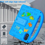 Tablet Case For Xiaomi Redmi Pad Pro / Pad Pro 5G  /  Poco Pad 5G  /  4G Kickstand Case Cartoon Design Anti-Drop EVA+PC Tablet Cover with Strap for Kids