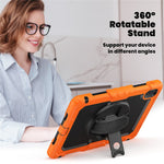 For Huawei MatePad SE 11 Case PC + Silicone Tablet Cover with PET Anti-Scratch Film and Shoulder Strap