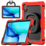 For Huawei MatePad SE 11 Case Ring Kickstand PC + Silicone Shockproof Tablet Cover