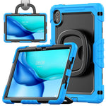 For Huawei MatePad SE 11 Case Ring Kickstand PC + Silicone Shockproof Tablet Cover
