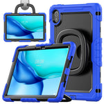 For Huawei MatePad SE 11 Case Ring Kickstand PC + Silicone Shockproof Tablet Cover