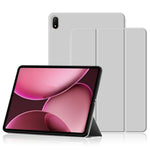 For Oppo Pad 4 Pro Case PU Leather TPU Back Trifold Stand Tablet Cover