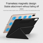 For Oppo Pad 4 Pro Leather Case Origami Stand Magnetic Tablet Cover Auto Wake  /  Sleep