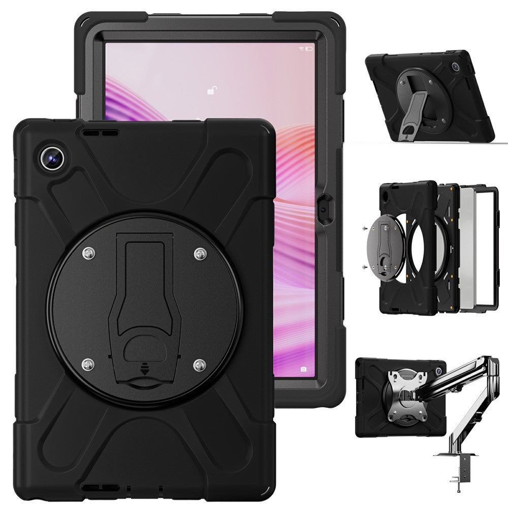 Lenovo Tab 10.1 (2025) TB311XU / Zhaoyang K10C Fodral Stativ PC + Silikon Surfplatta Skydd