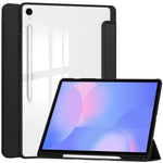 Til Samsung Galaxy Tab S10 FE+ Cover Klart Akryl Læder Tablet Cover Understøtter Automatisk Dvale / Vækning
