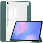 Til Samsung Galaxy Tab S10 FE+ Cover Klart Akryl Læder Tablet Cover Understøtter Automatisk Dvale / Vækning