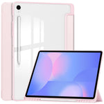 Til Samsung Galaxy Tab S10 FE+ Cover Klart Akryl Læder Tablet Cover Understøtter Automatisk Dvale / Vækning