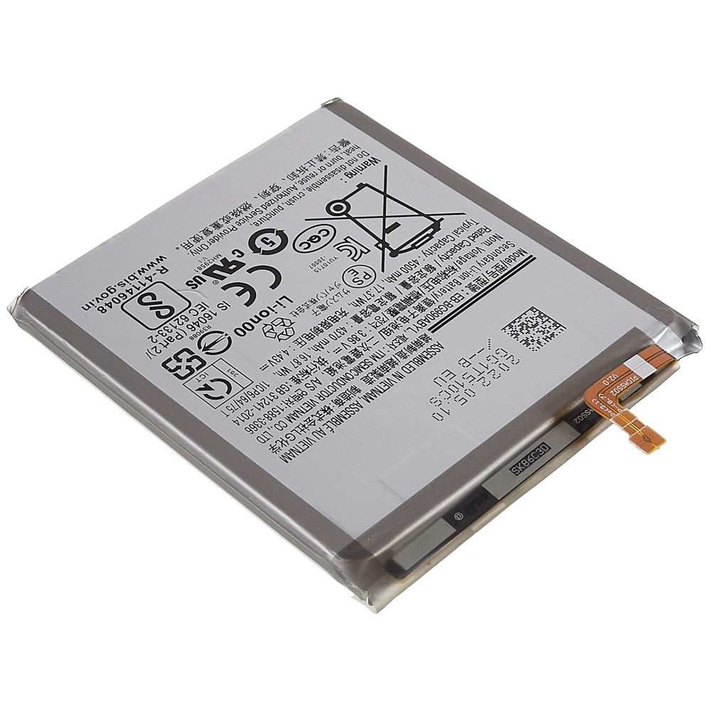3,86V 4370mAh högkapacitetsmobilbatteri för Samsung Galaxy S21 FE 5G ersättningsbatteri EB-BG990ABY
