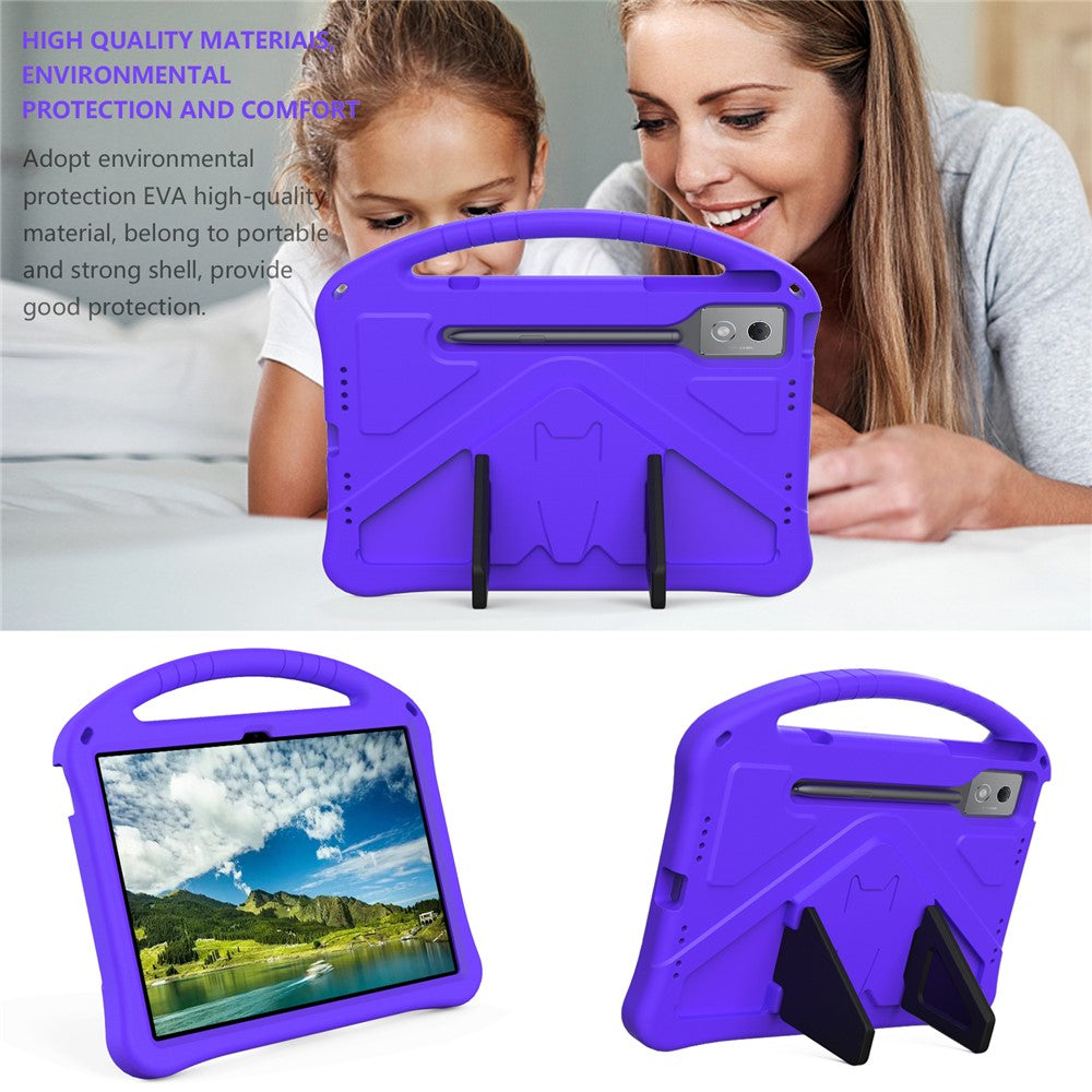 For Lenovo Idea Tab Pro (TB-373FU) Case EVA Tablet Cover with Ergonomic Handle and Foldable Kickstand