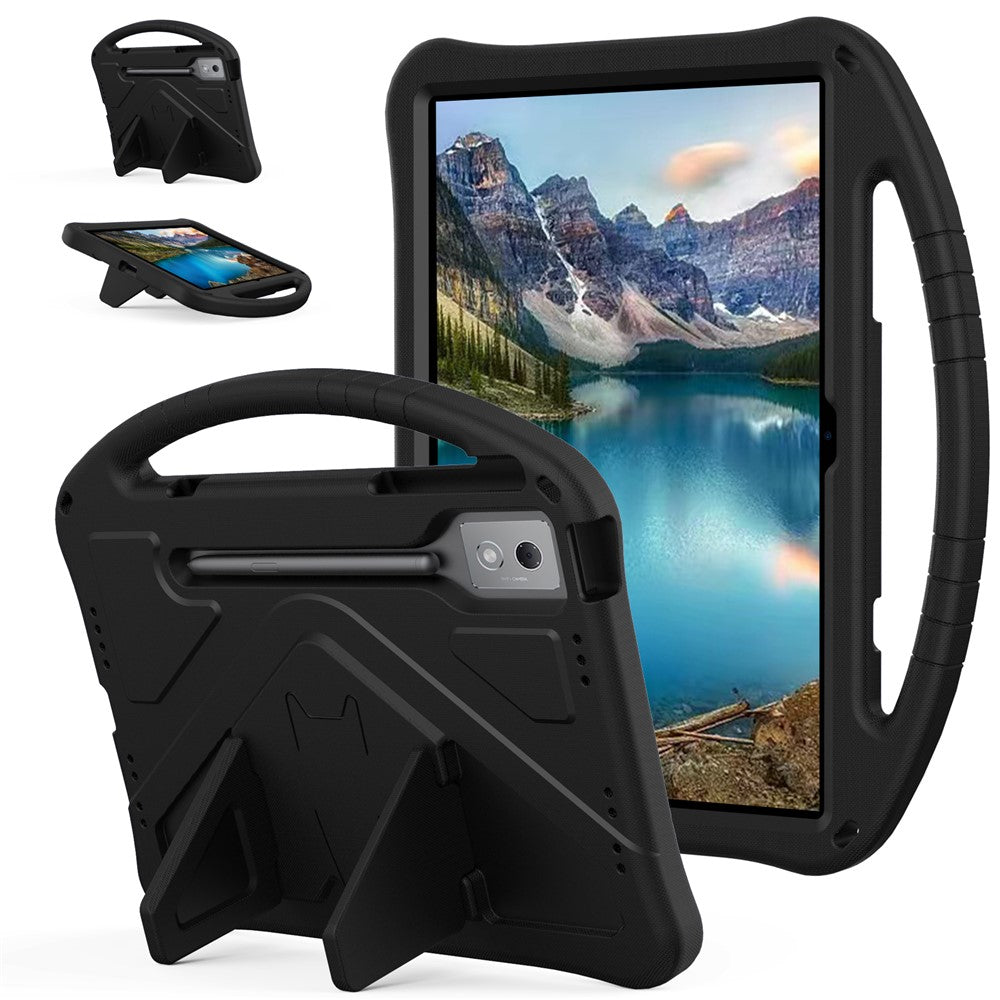 For Lenovo Idea Tab Pro (TB-373FU) Case EVA Tablet Cover with Ergonomic Handle and Foldable Kickstand