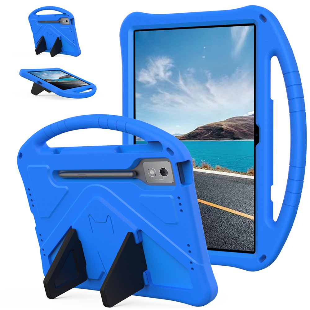For Lenovo Idea Tab Pro (TB-373FU) Case EVA Tablet Cover with Ergonomic Handle and Foldable Kickstand