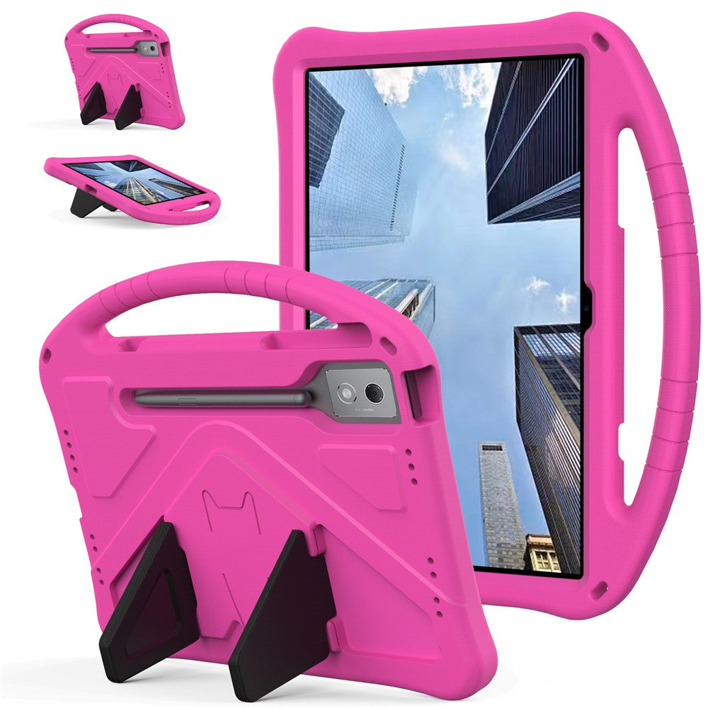 For Lenovo Idea Tab Pro (TB-373FU) Case EVA Tablet Cover with Ergonomic Handle and Foldable Kickstand