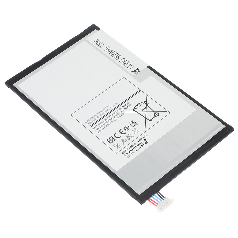 For Samsung Galaxy Tab 4 8.0 3G T331 3.80V 4450mAh Li-Polymer Battery Assembly Part (Without Logo) (Encode: EB-BT330FBE)