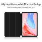 Lenovo Tab 10.1 (2025) TB311XU2 / Zhaoyang K10C Fodral PU-läder TPU Baksida Trippelvikbart Stativ Surfplatta Skydd