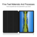 For Huawei Qingyun C5 (3rd Gen) Case PU Leather TPU Back Trifold Stand Tablet Cover