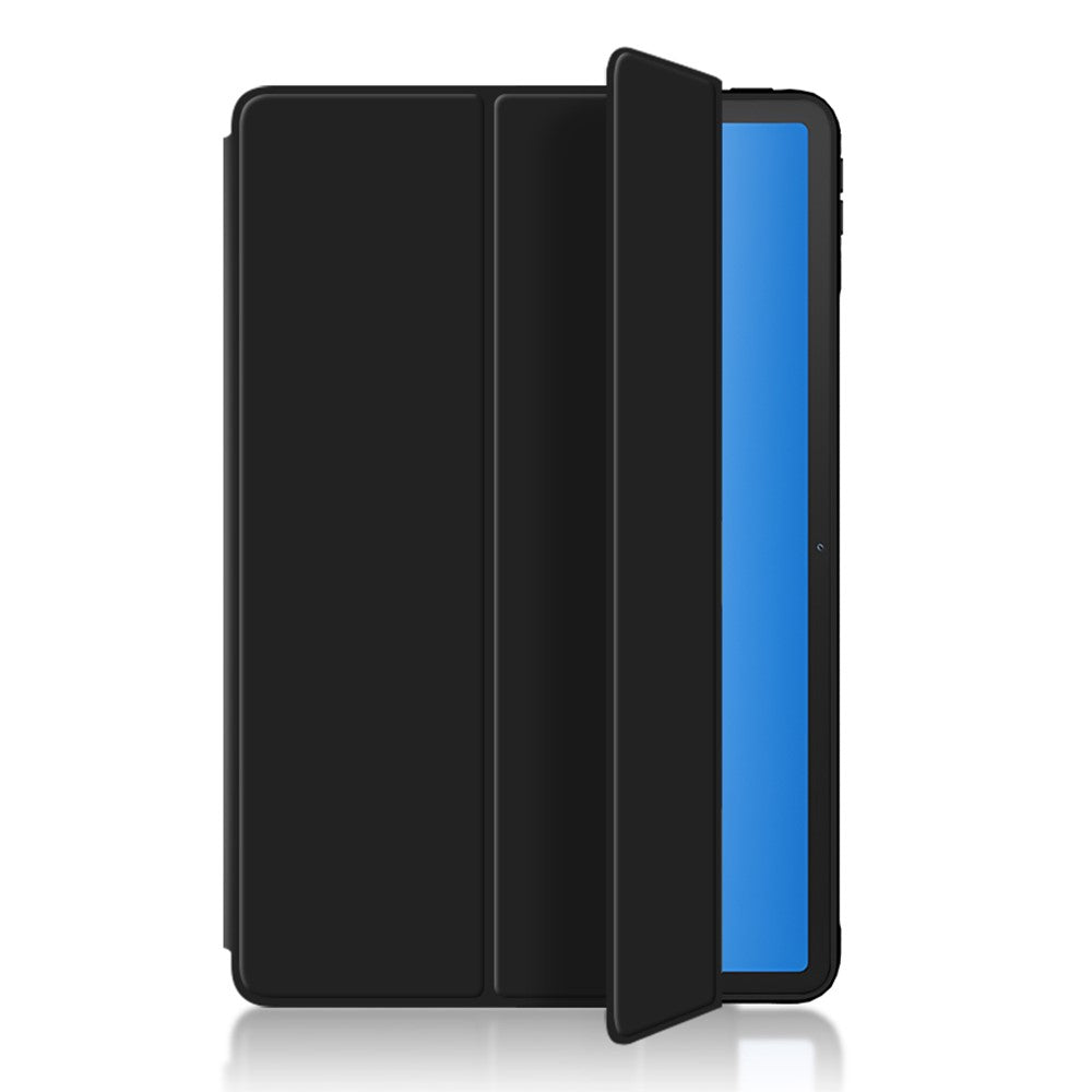 For Huawei Qingyun C5 (3rd Gen) Case PU Leather TPU Back Trifold Stand Tablet Cover