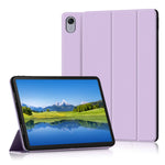 For Huawei Qingyun C5 (3rd Gen) Case PU Leather TPU Back Trifold Stand Tablet Cover