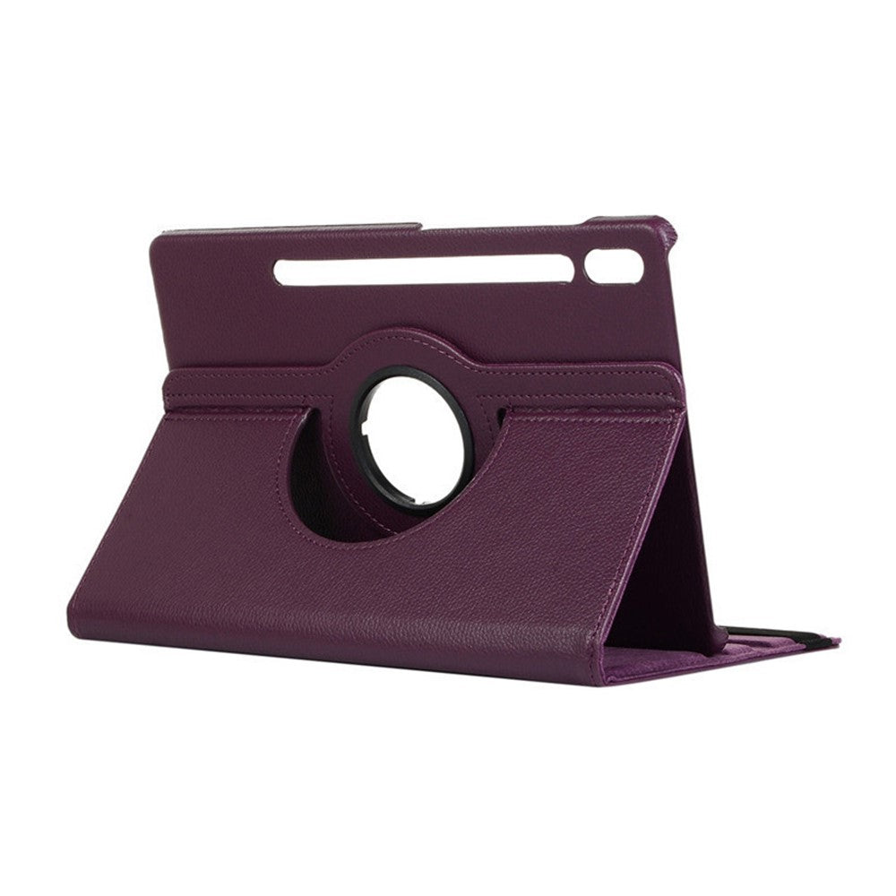 ENKAY HAT PRINCE For Samsung Galaxy Tab S9 FE+ / Galaxy Tab S9+ / Galaxy Tab S10+ Tablet Case Litchi Texture PU Leather Cover Stand