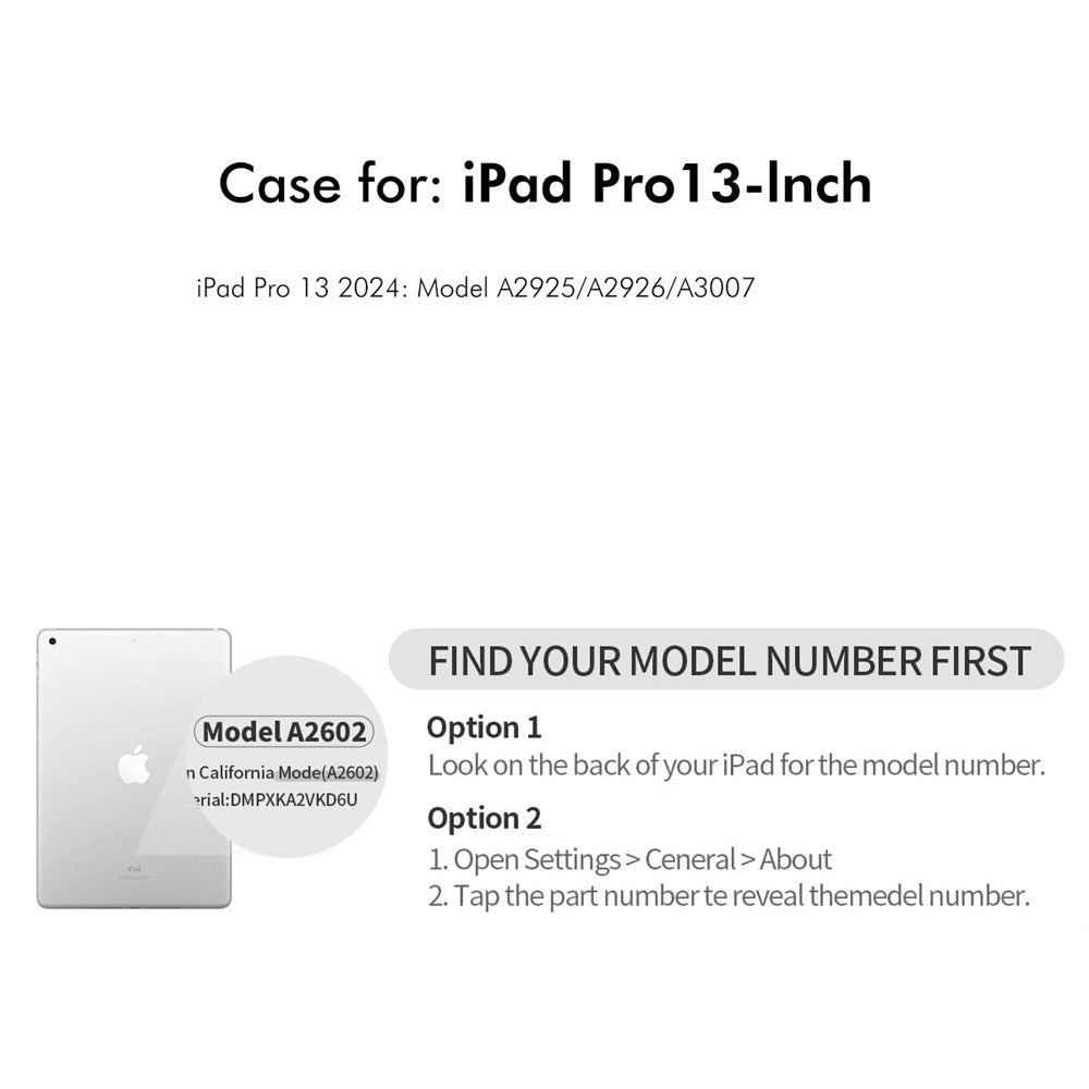 ENKAY HAT PRINCE For iPad Pro 13 (2025) / 13 (2024) Tablet Case Litchi Texture PU Leather Cover Stand