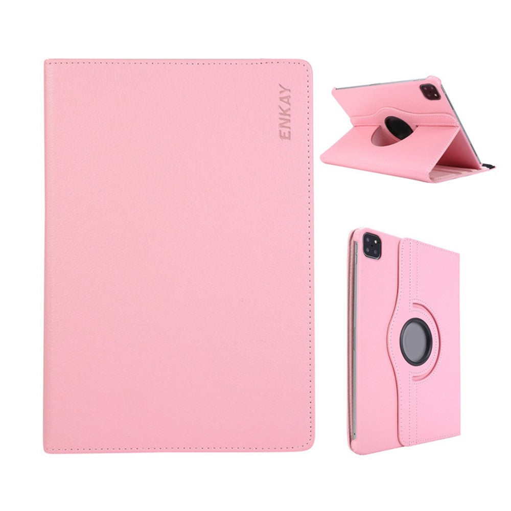 ENKAY HAT PRINCE For iPad Pro 13 (2025) / 13 (2024) Tablet Case Litchi Texture PU Leather Cover Stand