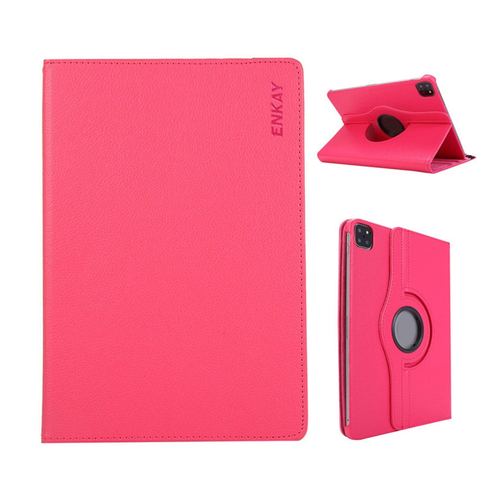 ENKAY HAT PRINCE For iPad Pro 13 (2025) / 13 (2024) Tablet Case Litchi Texture PU Leather Cover Stand