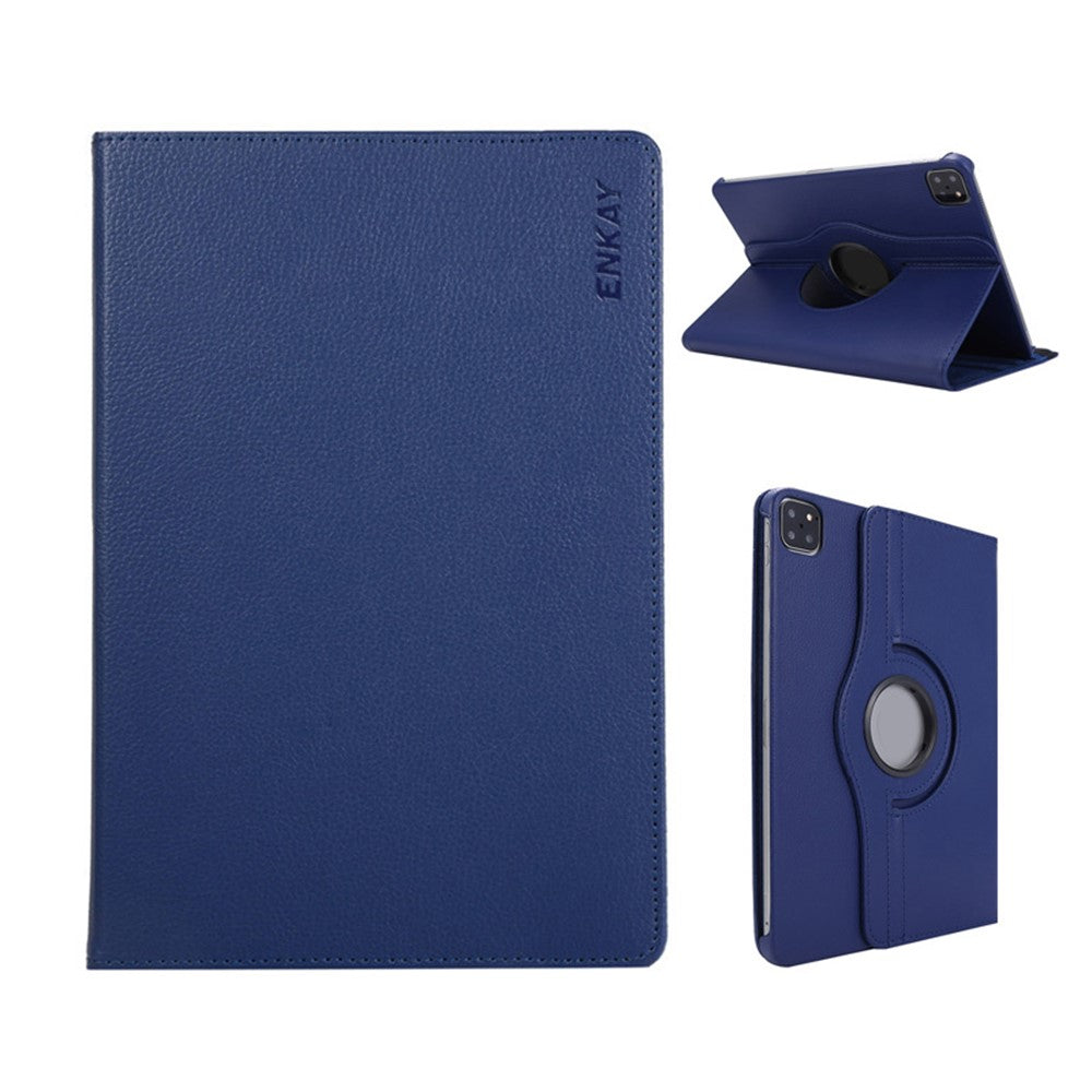 ENKAY HAT PRINCE For iPad Pro 13 (2025) / 13 (2024) Tablet Case Litchi Texture PU Leather Cover Stand