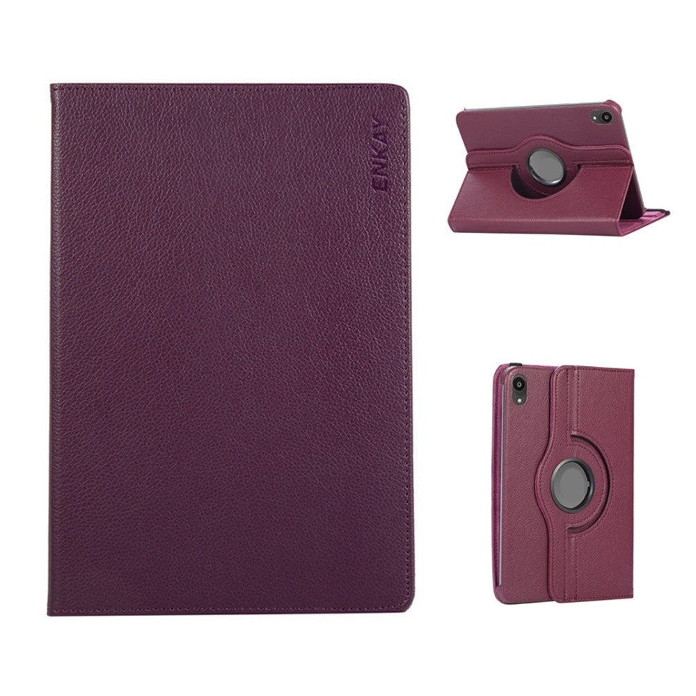 ENKAY HAT PRINCE For iPad 10.9 (2022) / iPad (2025) Tablet Case   Litchi Texture PU Leather Cover Stand