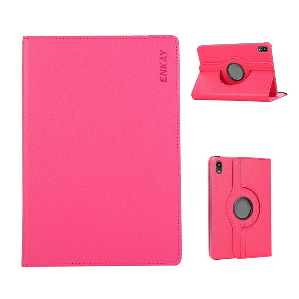 ENKAY HAT PRINCE For iPad 10.9 (2022) / iPad (2025) Tablet Case   Litchi Texture PU Leather Cover Stand