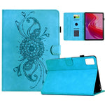 For Lenovo Tab M11 / Xiaoxin Pad 11 2024 Case Mandala Imprinted Leather Tablet Cover with Card Slots