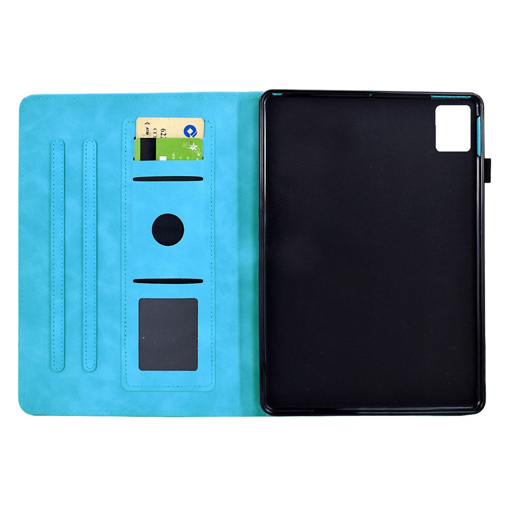 For Lenovo Tab M11 / Xiaoxin Pad 11 2024 Case Mandala Imprinted Leather Tablet Cover with Card Slots