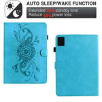 For Lenovo Tab M11 / Xiaoxin Pad 11 2024 Case Mandala Imprinted Leather Tablet Cover with Card Slots