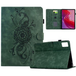 For Lenovo Tab M11 / Xiaoxin Pad 11 2024 Case Mandala Imprinted Leather Tablet Cover with Card Slots