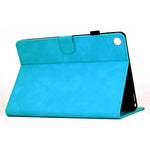 For Lenovo Tab M10 Plus (3rd Gen) Case Mandala Imprinted Leather Tablet Cover with Card Slots