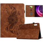 For Lenovo Tab P11 Gen 2 / Xiaoxin Pad Plus (2023) Case Mandala Imprinted Leather Tablet Cover with Card Slots