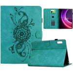 For Lenovo Tab P11 Gen 2 / Xiaoxin Pad Plus (2023) Case Mandala Imprinted Leather Tablet Cover with Card Slots