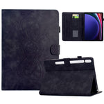 For Samsung Galaxy Tab S9 / Tab S9 FE Case Mandala Imprinted Leather Tablet Cover with Card Slots
